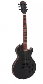DIMAVERY LP-800 E-Gitarre, matt schwarz