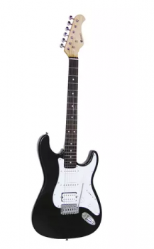 DIMAVERY ST-312 E-Guitar, black